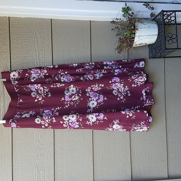 Torrid Maxi Chiffon High Waisted Skirt 2X - Picture 5 of 10